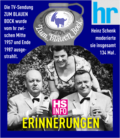 Heinz Schenk Info TV Zum Blauen Bock